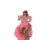 Pink Floral Dress