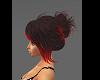 Black/Red Filipa Hair