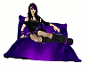purple comfy pillow