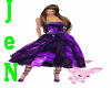 Purple 3/4 Sexy Dress