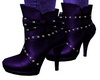 Purple Studded Boots