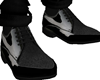 Black suit shoes