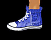 Cute Blue Denim Sneakers