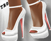 Aria White Heels