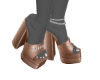 Milian Brown Heels