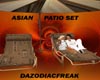 Asian Patio Set