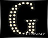 H. Marquee Letter G