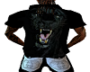black panther open shirt