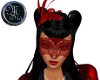 (MSis) Red Lace Mask