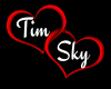 Tim -Sky Wall Sign