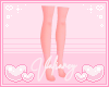 V | Baby Pink Socks