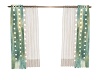 AQUA LIGHTED CURTAIN