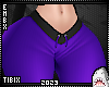 Embx Purple V Pants
