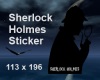 Sherlock Holmes Sticker