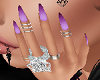 ○ Purple Faded Nails