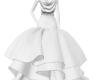 white ballroom dress