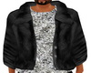 Fur Jacket W/Tee  M