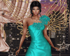 Teal Glam Gown {RL}