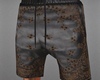 Mri Leather Shorts