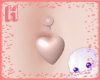 |H| Flesh Heart Piercing