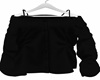 |L| Shirt Dress Black