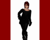 YW- Black Sweater Dress
