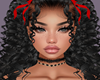 Amoy Black Red Bow
