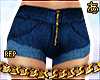 あ Zipped Shorts } REP