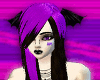Purple and Black Hair