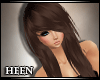 Heen| Brown Emo Hair