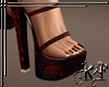 Classy Black Red Heels