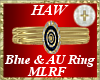 Blue and Gold Ring MLRF