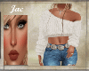 J~OFF SHLDR MIDRIF WHITE