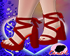 Can- Platform Red Heels