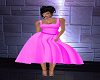 pink bridesmaid