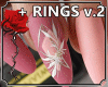 * Pink Nails + Rings 2