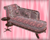 romantic pink velvet sof