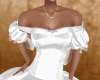Lady in white satin