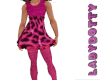 kid pink roar dress