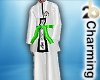 green dojo kimono