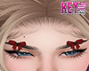 K- Coquette Bows Red
