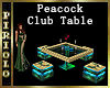 Peacock Club Table