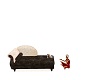 jumping puppy sofa