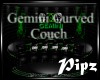 *P*Gemini Curved Couch