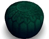 *Dark Green Pouffe*
