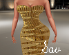Strapless-Gold Gown