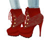 RedKhaki Ankle Boots