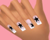 n` short star nails