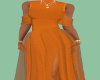 Aurora Gown Orange