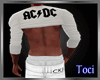 Sexy White Top AC DC